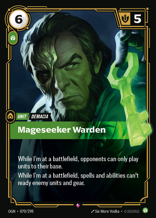 Mageseeker Warden - Riftbound TCG Card