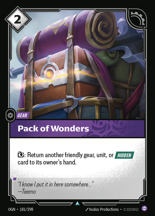 Pack of Wonders